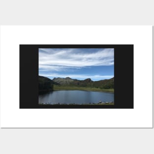 lake district langdale pikes blea tarn Posters and Art